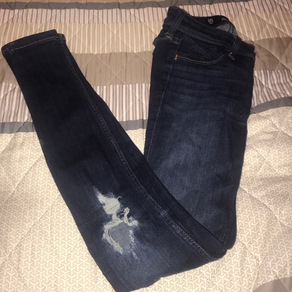 hollister jean leggings